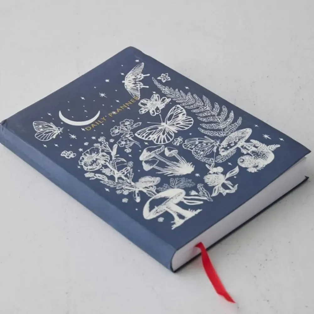 Oh Deer! x Urban Outfitters Celestial Moon & Star Print Daily Planner Book